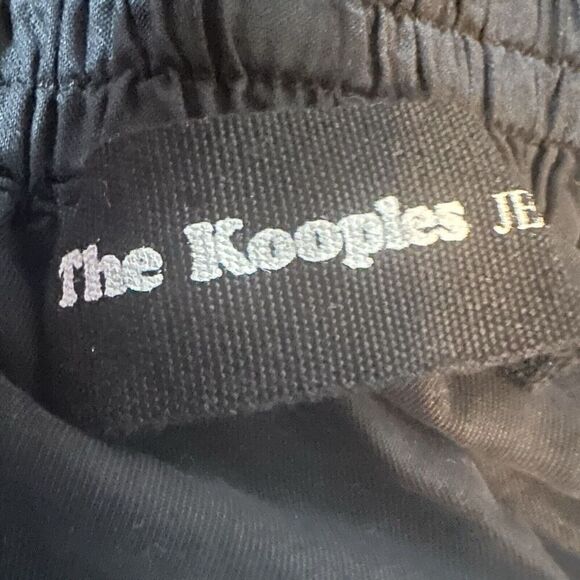 The Kooples Womens Cold Shoulder Dress Size 3 Summer Lyocell Black Casual - Picture 4 of 5